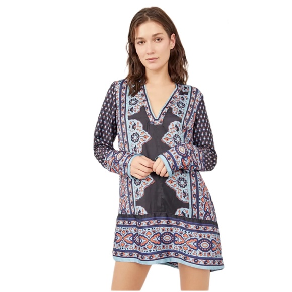 Free People Meadow Mod Mini Dress- - Picture 1 of 3